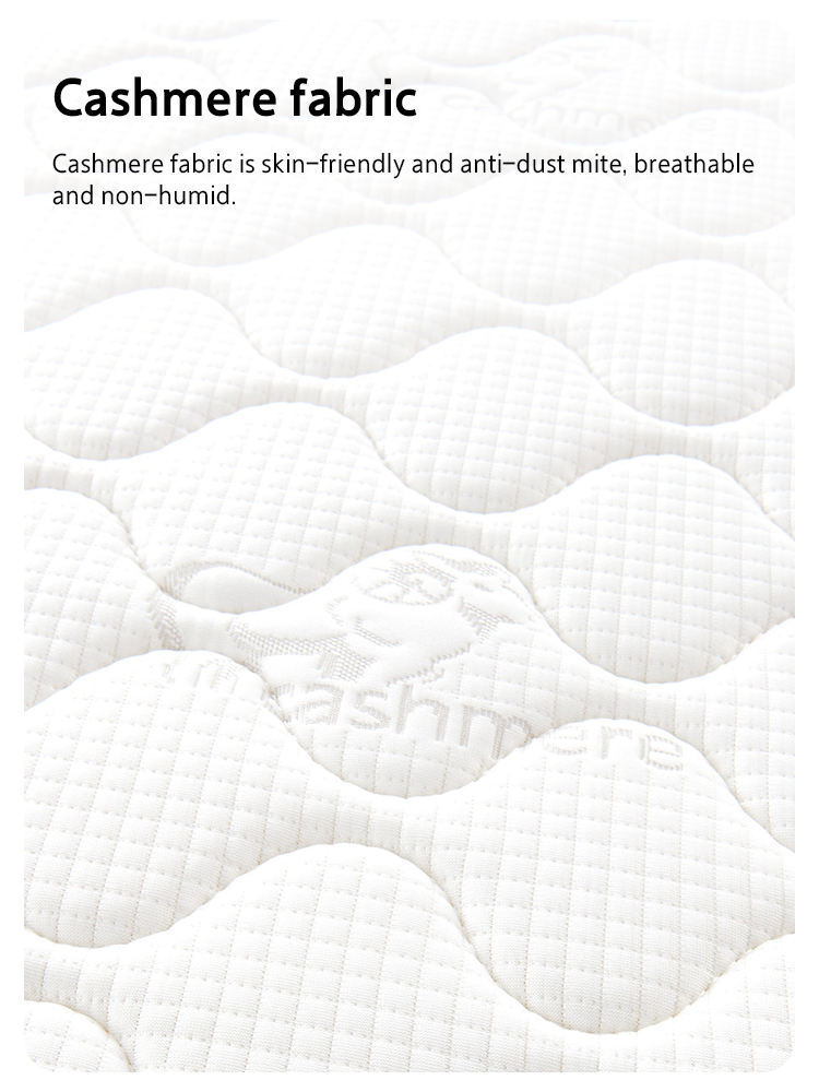 Modern style bedroom hotel furniture luxury memory foam spring latex home mixed mattress