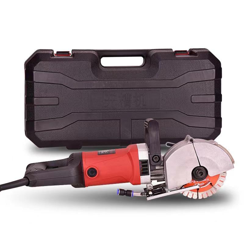 Fully automatic wall cable trough cutting machine