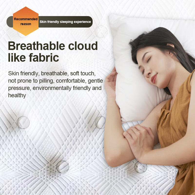 High Quality Memory Foam Pocket Spring Memory Foam Mattress Double Size Spring Mattress