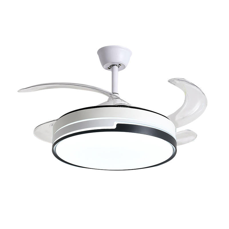 Modern Ceiling Fan with Integrated LED — Silent, Energy-Saving & Minimalist for Any Room