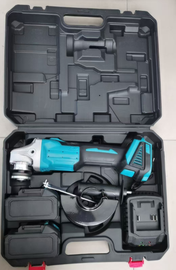 21V Brushless Motor 125mm Angle Grinder Professional Power Tool for Cutting and Grinding