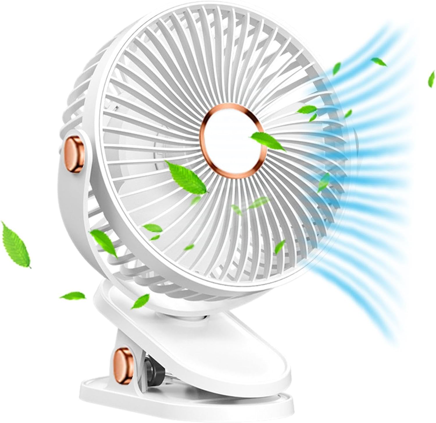 Small clip-on silent fan