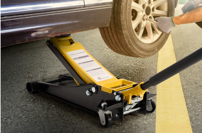 High Quality 2T Steel Hydraulic Horizontal Car Jack