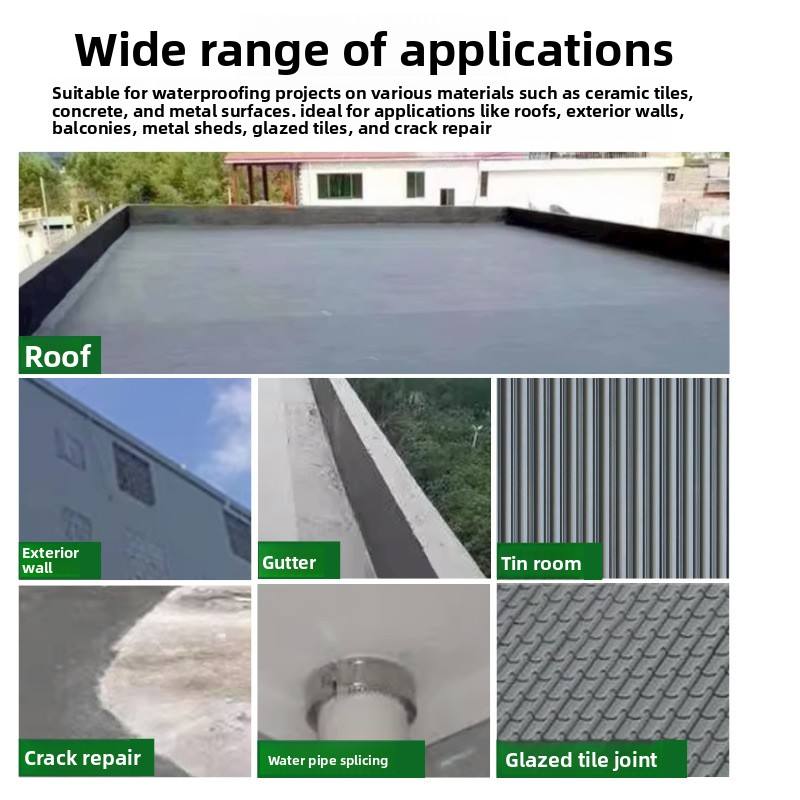 Special Coating Waterproof Leak-Proof Roof Crack Repair Material Water Emulsion--5kg pack