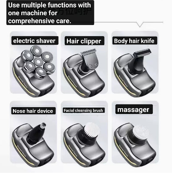 Hot Selling in Europe and America: Multifunctional Hair Clipper, Quick Hair Clipper for Bald Heads