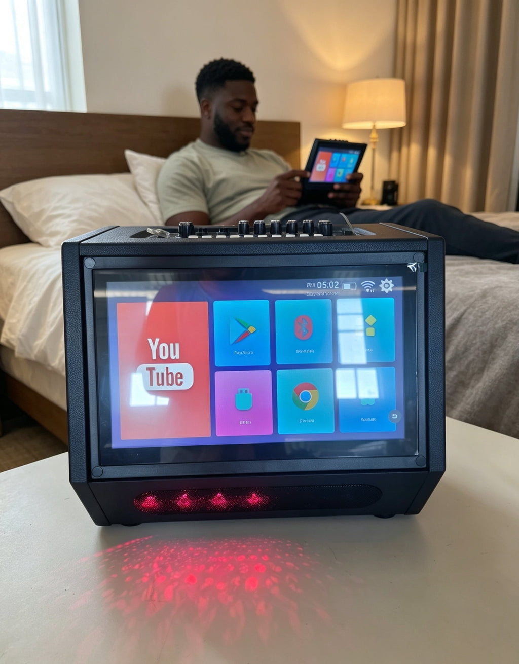 🎶 All-in-One Multimedia Speaker – Sing, Watch & Enjoy