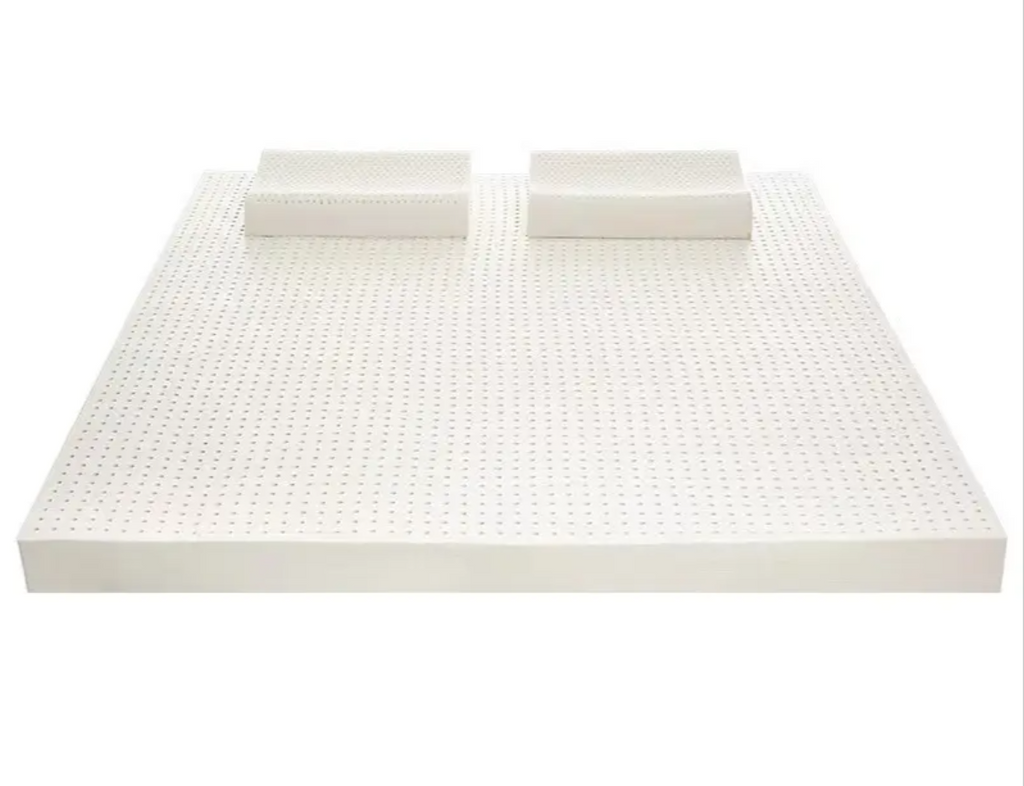 High-quality latex mattress made with natural latex for breathability and antibacterial properties keeping mites at bay