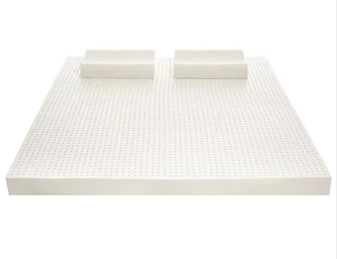 High-quality latex mattress made with natural latex for breathability and antibacterial properties keeping mites at bay