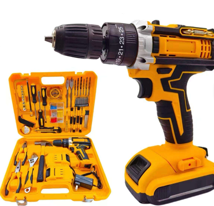 Hot Sale 118-Piece Cordless Impact Drill Set